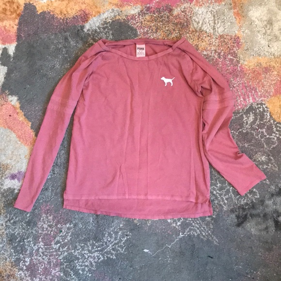 PINK Victoria's Secret Tops - VS pink long sleeve tee